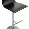 Thin Adjustable Bar Stool - Pivoting Leather Seat - Lapalma -Coffee Tables Sales Shop adjustable bar stool thin black leather madeindesign 1093 product800