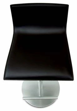 Thin Adjustable Bar Stool - Pivoting Wood Seat - Lapalma -Coffee Tables Sales Shop adjustable bar stool thin black oak madeindesign 66983 product800