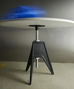 Screw Adjustable Height Table - Adjustable Height - Tom Dixon 9 Screw Adjustable Height Table - Adjustable Height - Tom Dixon -Coffee Tables Sales Shop adjustable height table screw black and white madeindesign 82635 product800