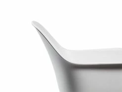 Captain's Bar Chair - H 74 - Plastic & Metal Leg - Extremis -Coffee Tables Sales Shop bar chair captain s white madeindesign 218932 product800