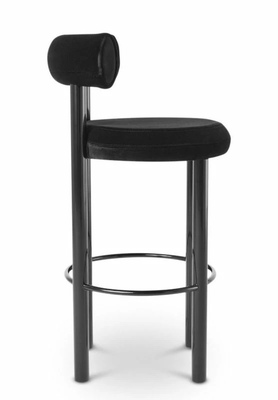 Fat Bar Chair - / Velvet - H 75 Cm - Tom Dixon 5 Fat Bar Chair - / Velvet - H 75 Cm - Tom Dixon - Image 3