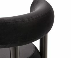 Fat Bar Chair - / Velvet - H 75 Cm - Tom Dixon 11 Fat Bar Chair - / Velvet - H 75 Cm - Tom Dixon -Coffee Tables Sales Shop bar chair fat black madeindesign 319796 product800