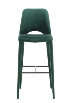 Holy Bar Chair - / Velvet - H 75 Cm - Pols Potten -Coffee Tables Sales Shop bar chair holy green madeindesign 316792 product800