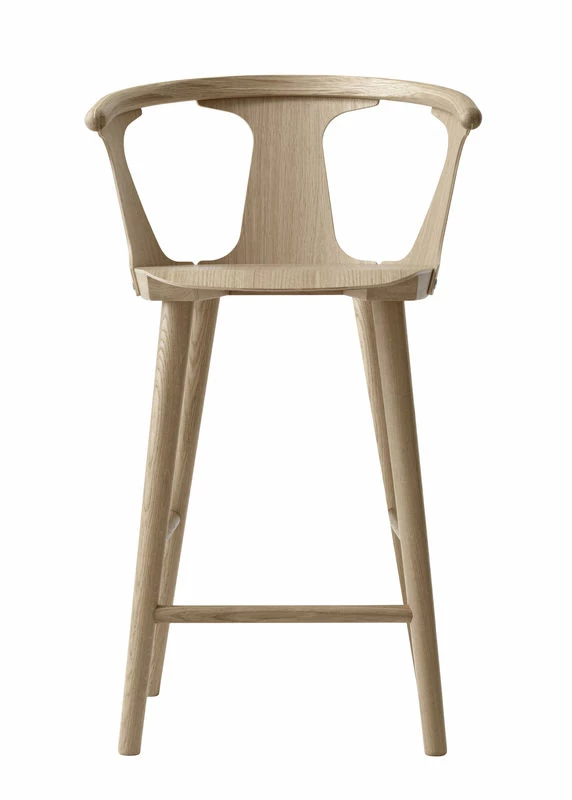 In Between SK7 Bar Chair - H 65 Cm - Oak - &tradition 3 In Between SK7 Bar Chair - H 65 Cm - Oak - &tradition