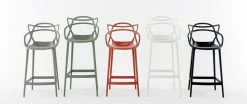 Masters Bar Chair - H 65 Cm - Polypropylen - Kartell 7 Masters Bar Chair - H 65 Cm - Polypropylen - Kartell -Coffee Tables Sales Shop bar chair masters green madeindesign 210098 product800