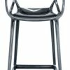Masters Bar Chair - H 65 Cm - Metallized - Kartell -Coffee Tables Sales Shop bar chair masters titanium madeindesign 261289 product800