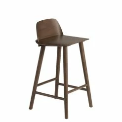 Nerd Bar Chair - / H 65 Cm - Wood - Muuto