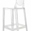 One More Bar Chair - H 65cm - Plastic - Kartell 2 One More Bar Chair - H 65cm - Plastic - Kartell -Coffee Tables Sales Shop bar chair one more cristal madeindesign 178672 product800