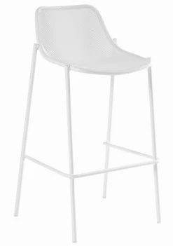 Round Bar Chair - Metal - H 78 Cm - Emu