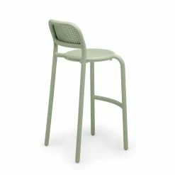 Toní Barfly Bar Chair - / H 82.3 Cm - Set Of 2 / Perforated Aluminium - Fatboy -Coffee Tables Sales Shop bar chair toni barfly green madeindesign 356172 product800
