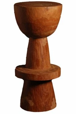 Ball Bar Stool - Wood - H 74 Cm - Pols Potten