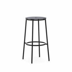 Circa Bar Stool - / H 75 Cm - Aluminium - Normann Copenhagen
