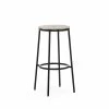 Circa Bar Stool - / H 75 Cm - Oak - Normann Copenhagen -Coffee Tables Sales Shop bar stool circa natural oak black base madeindesign 381089 product800