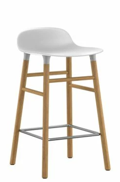 Form Bar Stool - H 65 Cm / Oak Leg - Normann Copenhagen