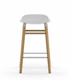 Form Bar Stool - H 65 Cm / Oak Leg - Normann Copenhagen -Coffee Tables Sales Shop bar stool form white oak madeindesign 283915 product800