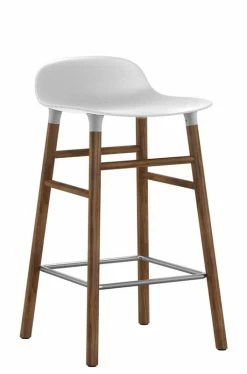 Form Bar Stool - H 65 Cm / Walnut Leg - Normann Copenhagen