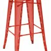 H Perforé Bar Stool - H 75 Cm - Glossy Color - Tolix -Coffee Tables Sales Shop bar stool h perfore red madeindesign 152323 product800