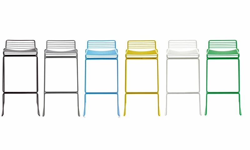 Hee Bar Stool - H 75 Cm - Metal - Hay 5 Hee Bar Stool - H 75 Cm - Metal - Hay - Image 3