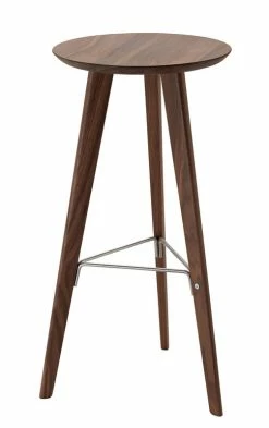 Ido Bar Stool - Wood - H 72 Cm - Zanotta