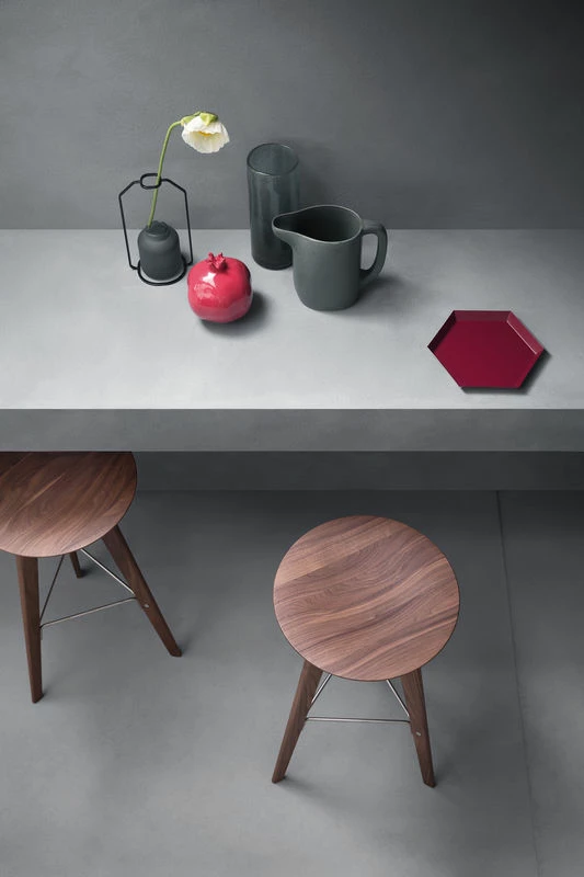 Ido Bar Stool - Wood - H 72 Cm - Zanotta 5 Ido Bar Stool - Wood - H 72 Cm - Zanotta - Image 3