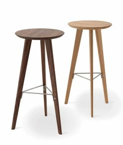 Ido Bar Stool - Wood - H 72 Cm - Zanotta 11 Ido Bar Stool - Wood - H 72 Cm - Zanotta -Coffee Tables Sales Shop bar stool ido walnut stainless steel madeindesign 256520 product800