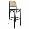 N. 811 Bar Stool - / 1930 Relaunch - Wood & Canework / H 65 Cm - Wiener GTV Design -Coffee Tables Sales Shop bar stool n 811 black natural madeindesign 402120 product800
