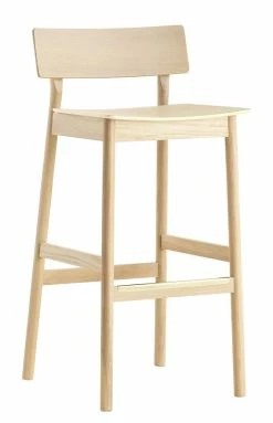 Pause Bar Stool - Oak - H 75 Cm - Woud