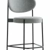 Series 430 Bar Stool - / Rembourré - Tissu - H 65 Cm - Verpan -Coffee Tables Sales Shop bar stool series 430 tissu gris clair madeindesign 302206 product800