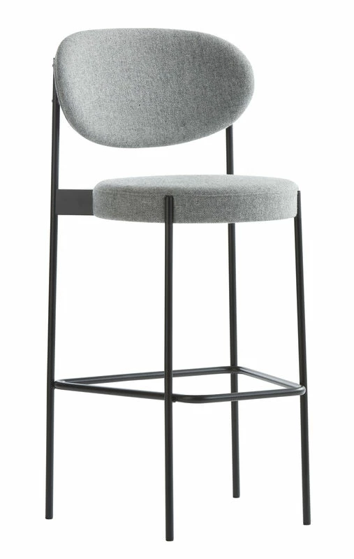 Series 430 Bar Stool - / Rembourré - Tissu - H 75 Cm - Verpan 3 Series 430 Bar Stool - / Rembourré - Tissu - H 75 Cm - Verpan