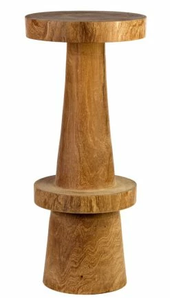 Simple Bar Stool - Wood - H 74 Cm - Pols Potten
