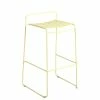 Surprising Bar Stool - / Metal - H 78 Cm - Fermob -Coffee Tables Sales Shop bar stool surprising frosted lemon madeindesign 334299 product800