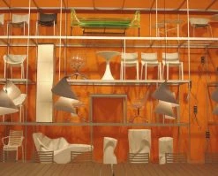 Tokyo Pop Bar Stool - H 70 Cm - Plastic - Driade -Coffee Tables Sales Shop bar stool tokyo pop white madeindesign 109673 product800