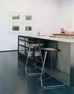 Triton Bar Stool - H 64 Cm / Plastic Seat - ClassiCon -Coffee Tables Sales Shop bar stool triton black chromed leg madeindesign 267549 product800