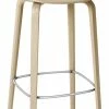 Visu Bar Stool - Wood - H 65cm - Muuto 2 Visu Bar Stool - Wood - H 65cm - Muuto -Coffee Tables Sales Shop bar stool visu oak madeindesign 222032 product800