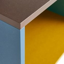 Colour Cabinet Floor Bedside Table - / Small - L 60 X H 51 Cm - Hay -Coffee Tables Sales Shop bedside table colour cabinet floor multicoloured madeindesign 394804 product800