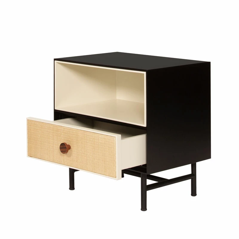 Essence Bedside Table - / Wood & Rattan - Maison Sarah Lavoine 4 Essence Bedside Table - / Wood & Rattan - Maison Sarah Lavoine - Image 2