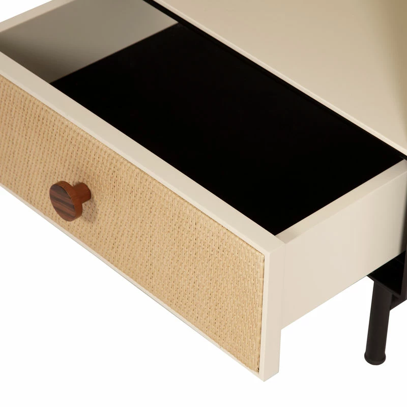 Essence Bedside Table - / Wood & Rattan - Maison Sarah Lavoine 5 Essence Bedside Table - / Wood & Rattan - Maison Sarah Lavoine - Image 3