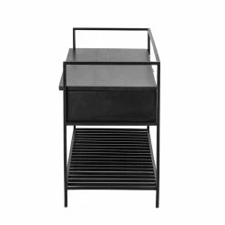 Abelone Bench - / Console - 102 Cm / Built-in Box - Bloomingville -Coffee Tables Sales Shop bench abelone black madeindesign 342209 product800
