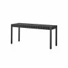Betty TK4 Bench - / L 105 Cm - Hand-woven Linen Straps - &tradition -Coffee Tables Sales Shop bench betty tk4 black black linen madeindesign 359601 product800