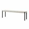 Betty TK5 Bench - / L 157 Cm - Linen Straps - &tradition -Coffee Tables Sales Shop bench betty tk5 black natural linen madeindesign 348620 product800