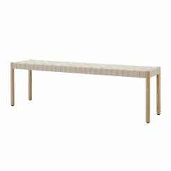 Betty TK5 Bench - / L 157 Cm - Linen Straps - &tradition