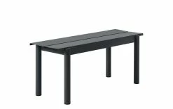 Linear Bench - / Steel - L 110 Cm - Muuto