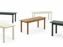 Linear Bench - / Steel - L 110 Cm - Muuto -Coffee Tables Sales Shop bench linear black madeindesign 315990 product800