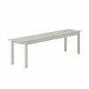Linear Bench - / Steel - L 170 Cm - Muuto