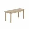 Linear WOOD Bench - / Wood - L 110 Cm - Muuto -Coffee Tables Sales Shop bench linear wood oak madeindesign 347629 product800