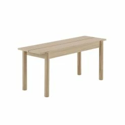 Linear WOOD Bench - / Wood - L 110 Cm - Muuto