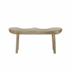 Sasuke Bench - / Hand-sculpted Paulownia Wood - L 100 Cm - Bloomingville