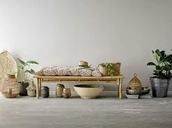 Sole Bench - / Bamboo - L 180 Cm - Bloomingville -Coffee Tables Sales Shop bench sole bamboo madeindesign 333825 product800