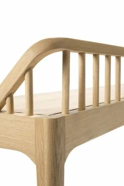 Spindle Bench - / Solid Oak L 150 Cm - Ethnicraft -Coffee Tables Sales Shop bench spindle oak madeindesign 349897 product800
