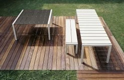 Sushi Bench - L 162 Cm - Kristalia 8 Sushi Bench - L 162 Cm - Kristalia -Coffee Tables Sales Shop bench sushi white anodized alu madeindesign 269551 product800